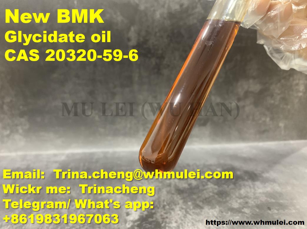 Bulk Sale High Yield New BMK Glycidate Powder CAS 5449-12-7 / New BMK Glycialte Oil CAS 20320-59-6 From China Manufacturer 